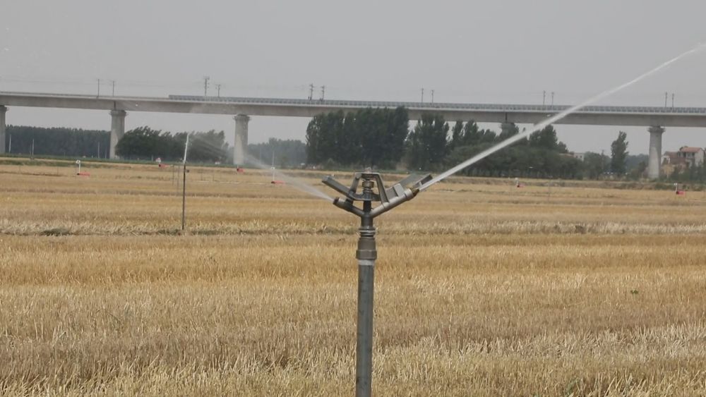 山东济南:高效灌溉抗旱情保夏种 山东济南:高效灌溉抗旱情保夏种