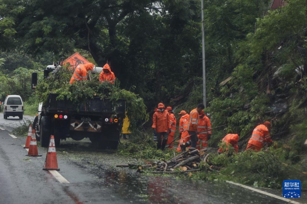 萨尔瓦多暴雨引发自然灾害