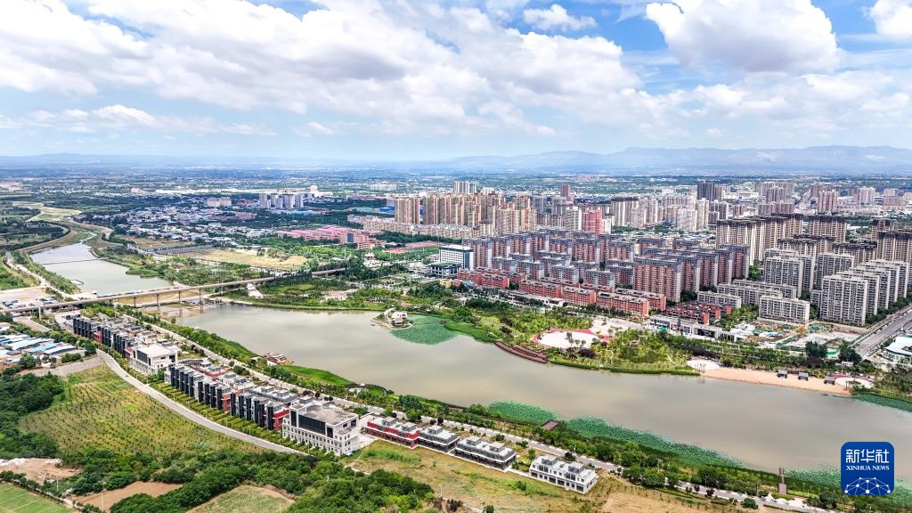 新华全媒+·高质量发展调研行|陕西富平:打造生态绿廊 探索“乐水兴城” 新华全媒+·高质量发展调研行|陕西富平:打造生态绿廊 探索“乐水兴城”