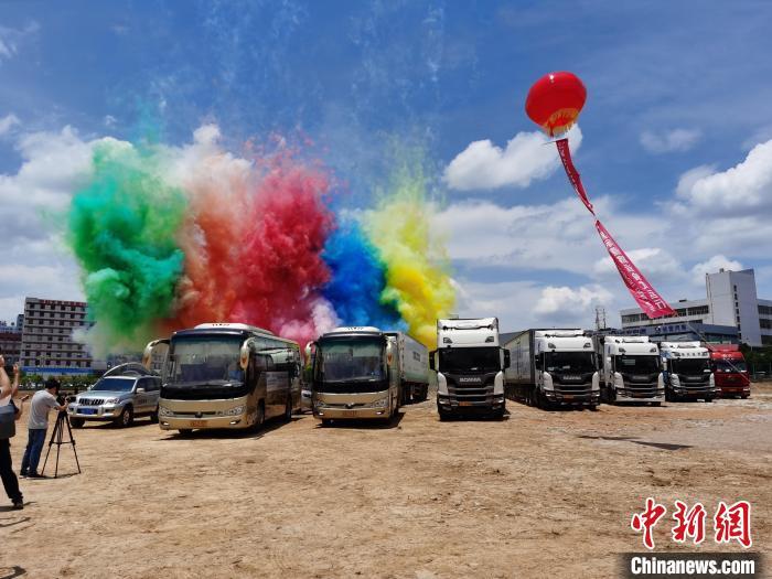 大湄公河次区域国际道路运输试运行在昆明启动