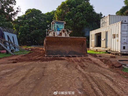 中国蓝盔完成南苏丹阿维尔任务区多项工程作业 中国蓝盔完成南苏丹阿维尔任务区多项工程作业