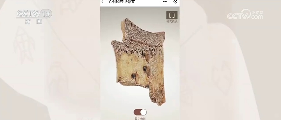 文化中国行 | 接通古今对话 数字“拼”甲骨激活中华文明历史基因 文化中国行 | 接通古今对话 数字“拼”甲骨激活中华文明历史基因