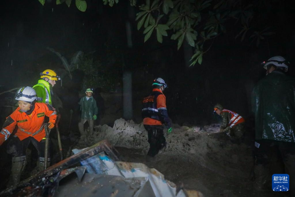 萨尔瓦多暴雨引发自然灾害