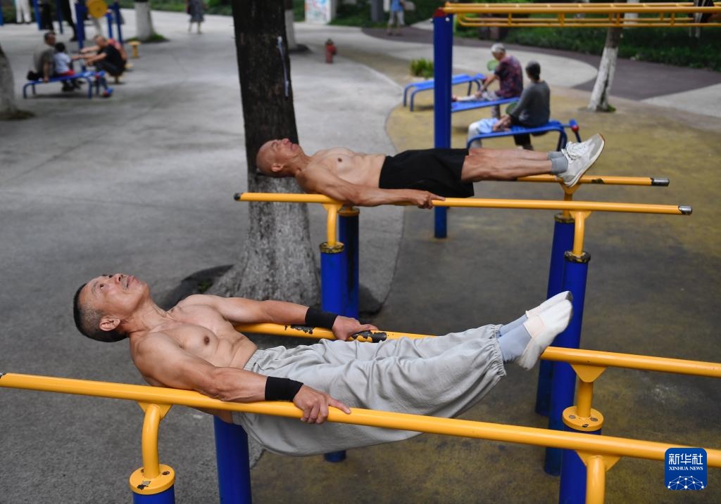 在“天府之国”看大爷们“硬核”健身 在“天府之国”看大爷们“硬核”健身