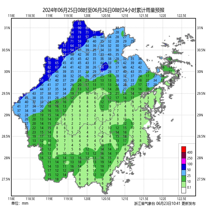 降水最强时段进行中！浙江局部暴雨、大暴雨！雨带何时离开有消息了
