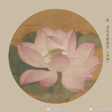 收藏！故宫发布古画版荷花壁纸