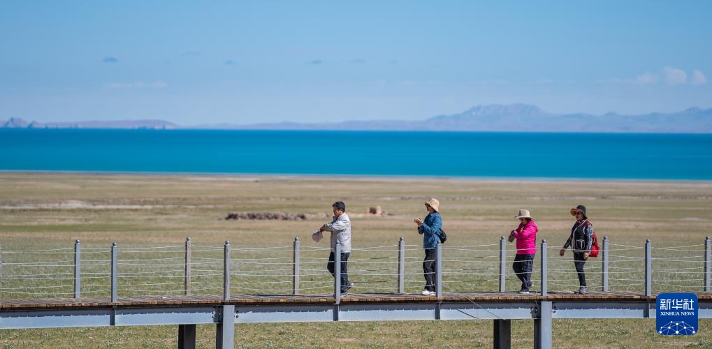 西藏第一大湖色林错夏日风光
