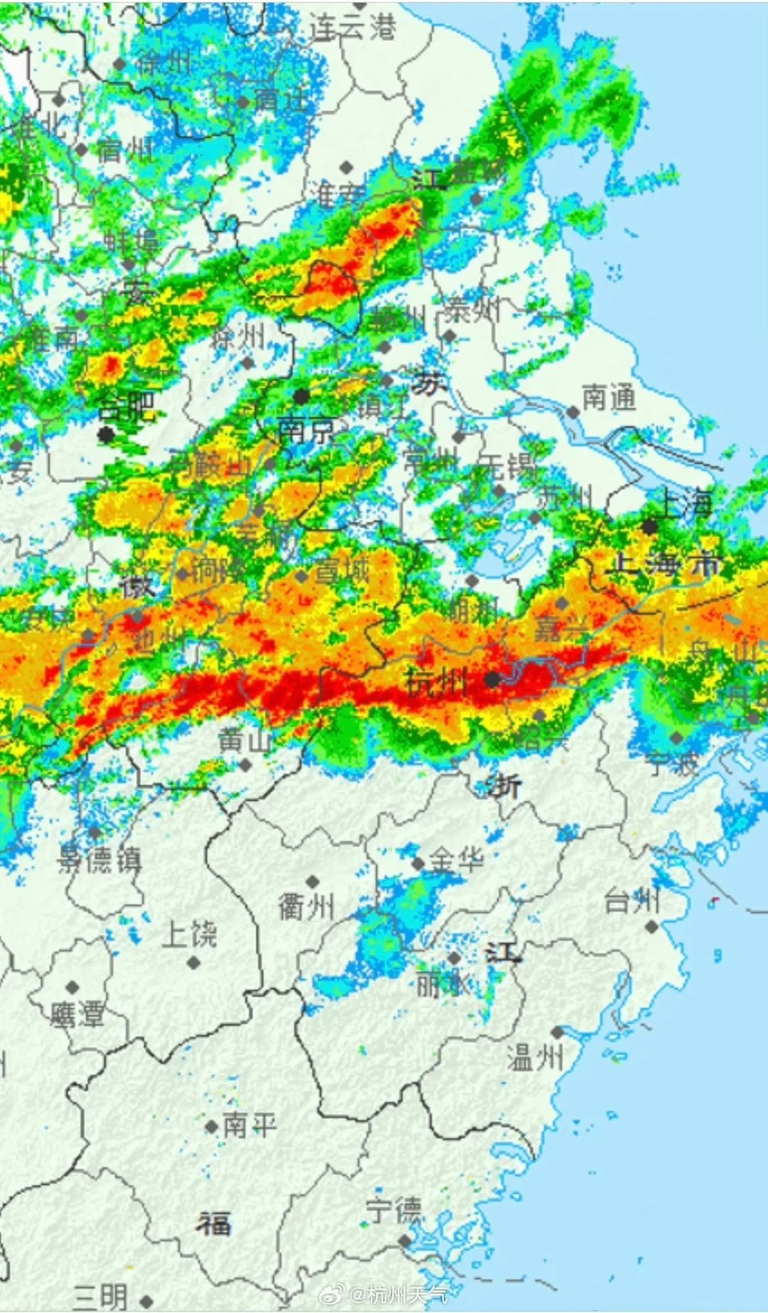 山洪灾害红色预警！暴雨红色预警！浙江局地将有特大暴雨
