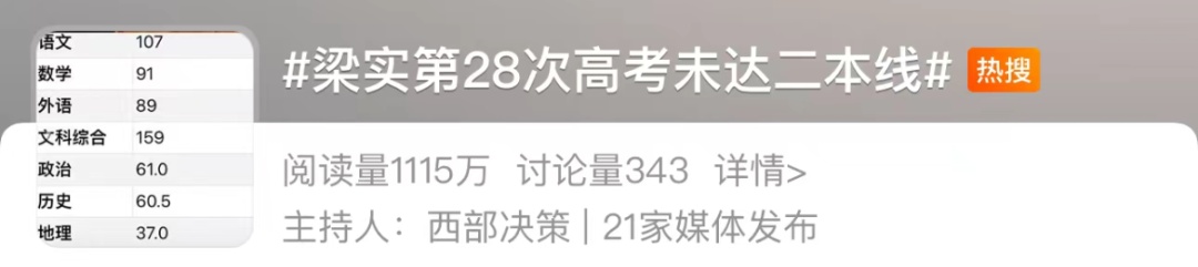 57岁的他第28次高考,又没过!直言心情烂透了 57岁的他第28次高考,又没过!直言心情烂透了