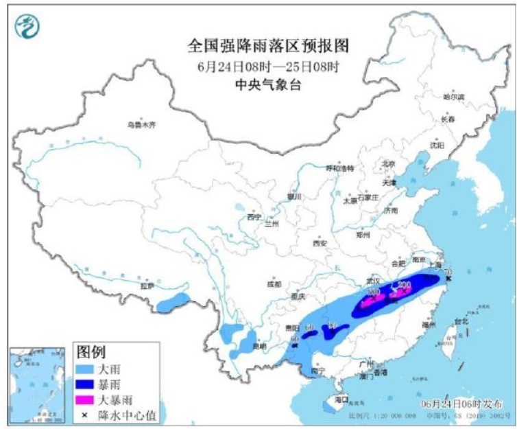 浙江强降雨持续！杭州今明仍有暴雨、大暴雨、特大暴雨