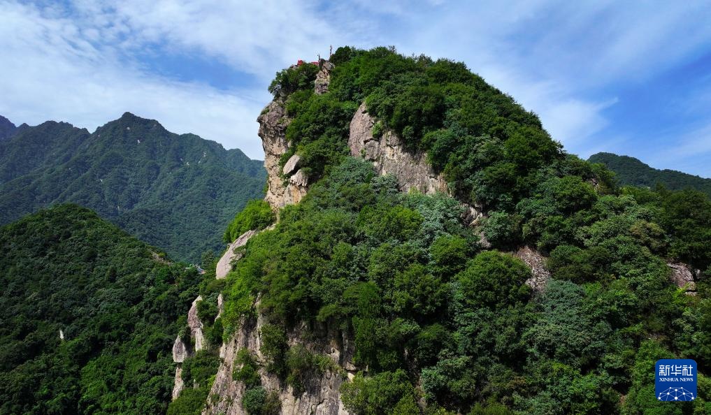 山崩奇景翠华山