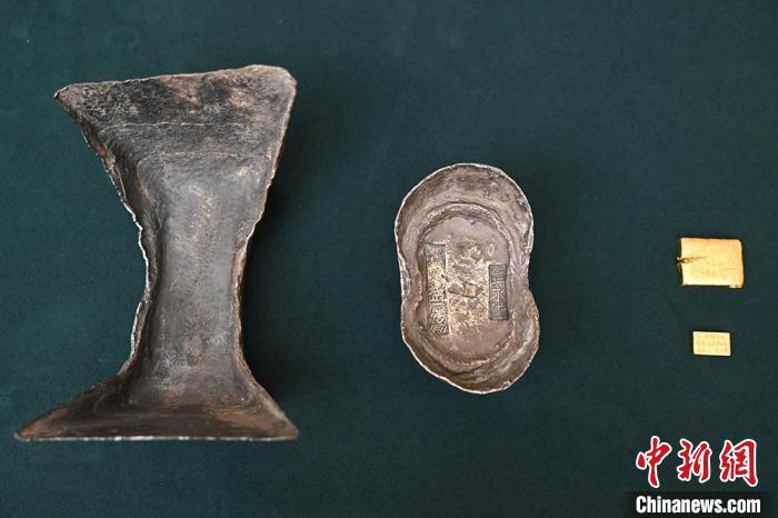 中国国家博物馆入藏唐末-五代、清、民国金银锭 中国国家博物馆入藏唐末-五代、清、民国金银锭