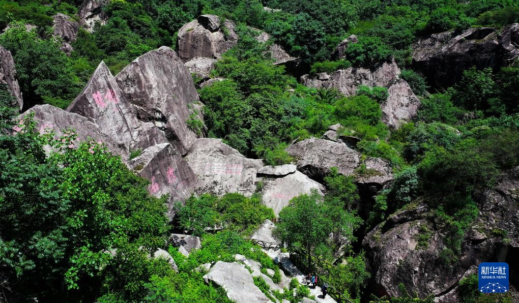 山崩奇景翠华山