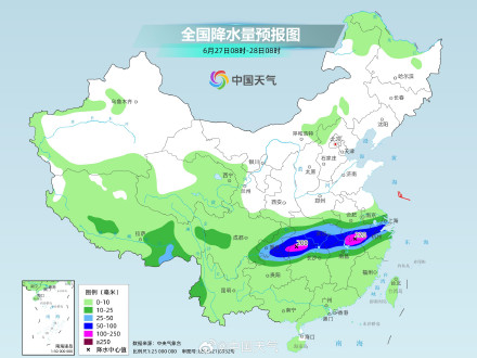 长江中下游大暴雨连成片 这雨到底要下到何时？