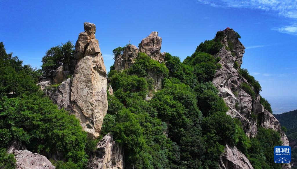 山崩奇景翠华山