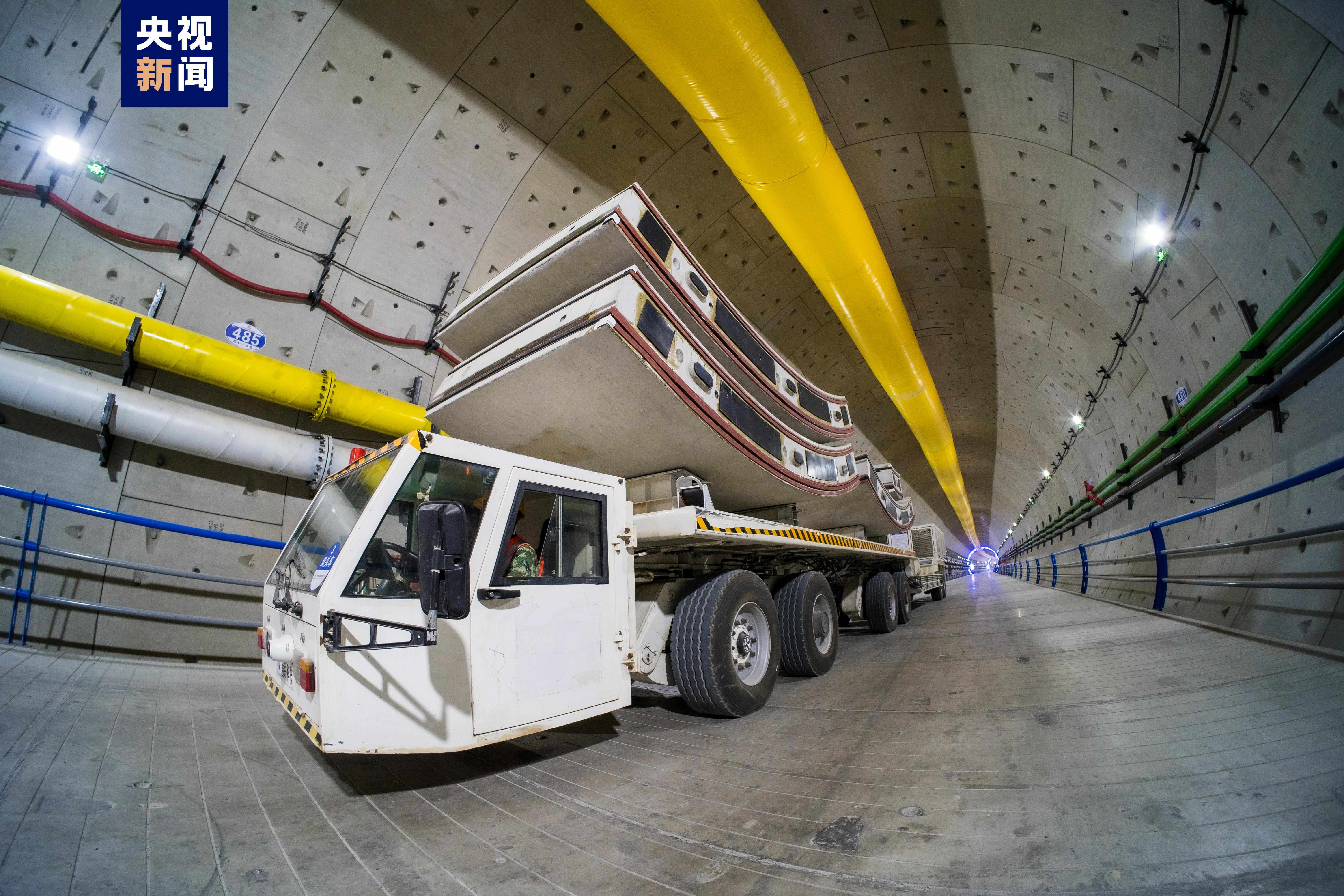 京唐城际铁路运潮减河隧道顺利贯通