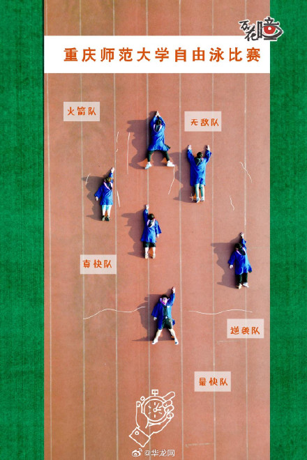 酷！重庆大学生“花式整活”毕业照