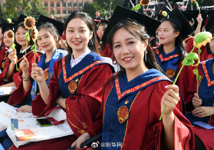 毕业照一拍真的就要分别了