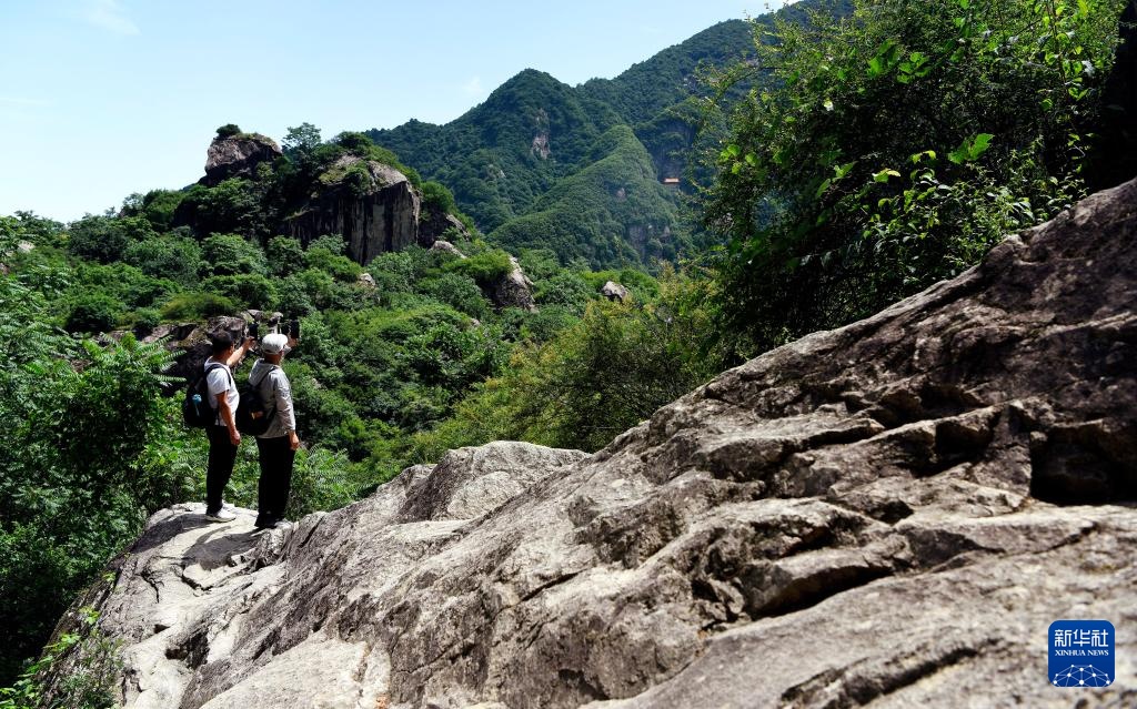 山崩奇景翠华山
