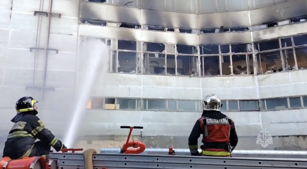 俄罗斯莫斯科州一建筑发生火灾致8人死亡