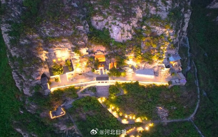 中国三大皇家石窟之一!邯郸响堂山即将开启夜游 中国三大皇家石窟之一!邯郸响堂山即将开启夜游