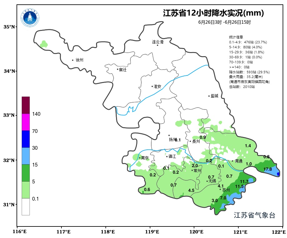 江苏气象：速看！强降水、大风天气又要来了……