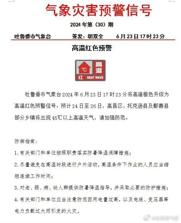 热热热！吐鲁番地表81℃，网友在线求“芭蕉扇”！