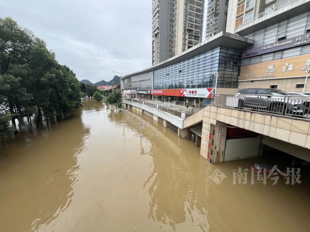 柳江今年“第2号洪水”生成！柳州市区这些地方受影响→
