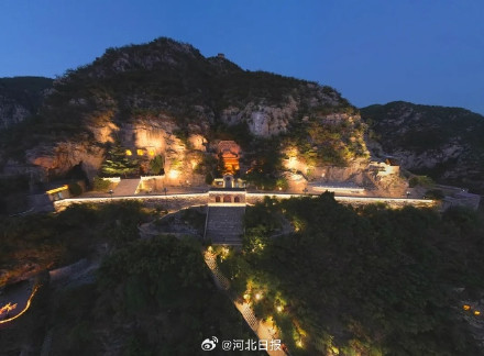 中国三大皇家石窟之一!邯郸响堂山即将开启夜游 中国三大皇家石窟之一!邯郸响堂山即将开启夜游