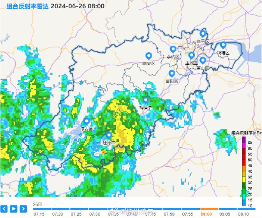 刚刚，杭州出太阳了？！只是暂时的！连发公告，减至三孔！两地洪水橙色预警