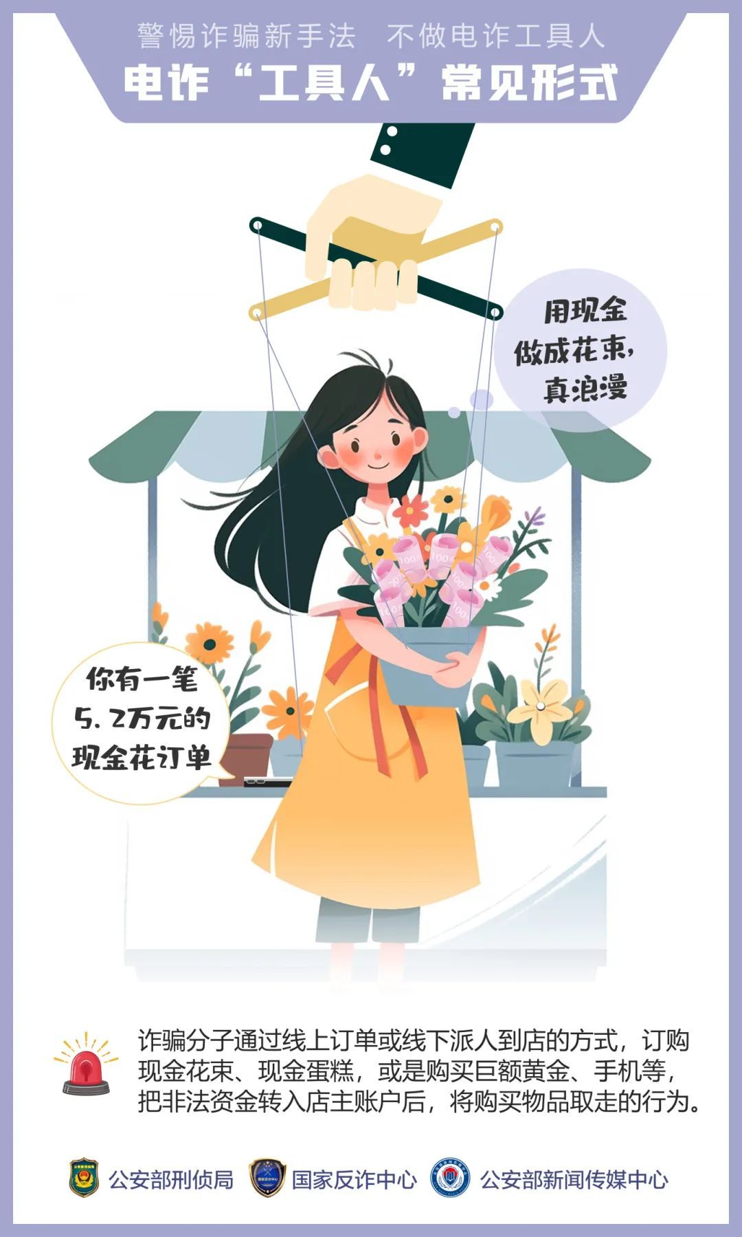 警惕，别做电诈“工具人”！