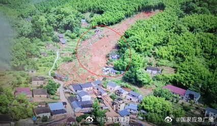 福建松溪发生山体滑坡2天前就有征兆 滑坡共致28栋房屋损毁、倒塌,村民已提前撤离 福建松溪发生山体滑坡2天前就有征兆 滑坡共致28栋房屋损毁、倒塌,村民已提前撤离