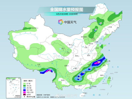 范围扩大 部分地区有大暴雨、局地特大暴雨