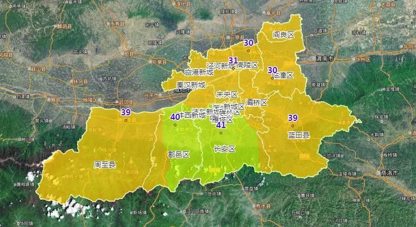 西安气象:高温持续 近期午后多对流性降雨 西安气象:高温持续 近期午后多对流性降雨