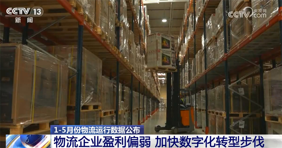 数据勾勒1—5月份物流运行“新新”向荣图景 中国经济动能澎湃