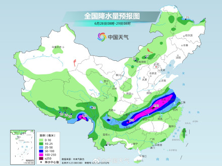 范围扩大 部分地区有大暴雨、局地特大暴雨