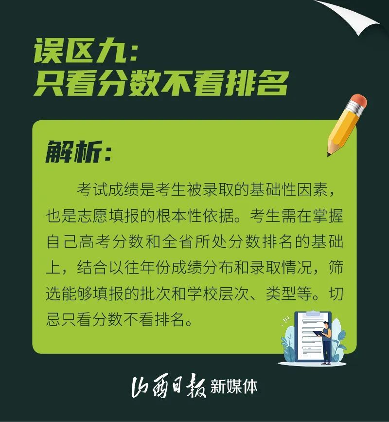 请你“避坑”!高考志愿填报9个常见误区 请你“避坑”!高考志愿填报9个常见误区