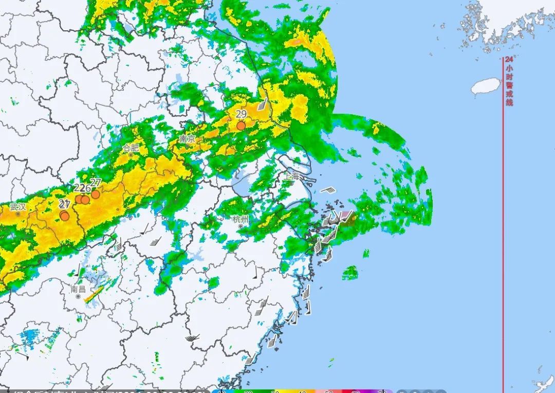 入梅10天下了常年梅雨季八成的雨！上海今夜梅雨重来 下周初迎高温