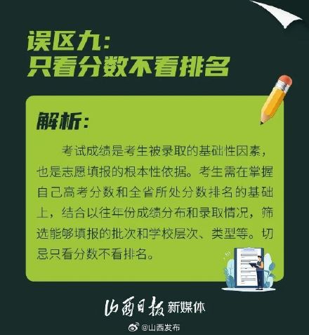 请你“避坑”!高考志愿填报9个常见误区 请你“避坑”!高考志愿填报9个常见误区