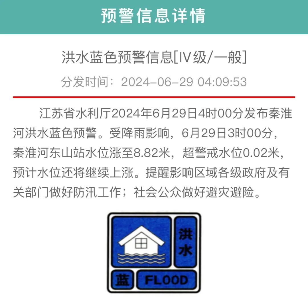“长江2024年第1号洪水”形成！洪峰预计这个时间通过江苏