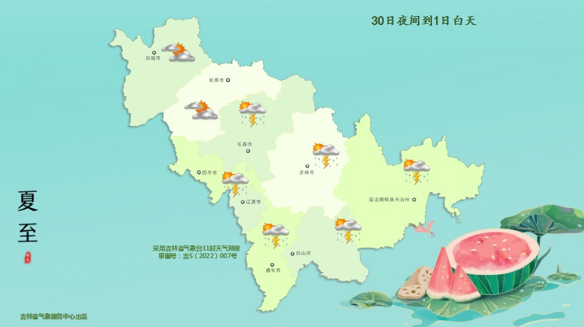 短时强降水、雷暴大风或冰雹……吉林省将迎大范围降水！