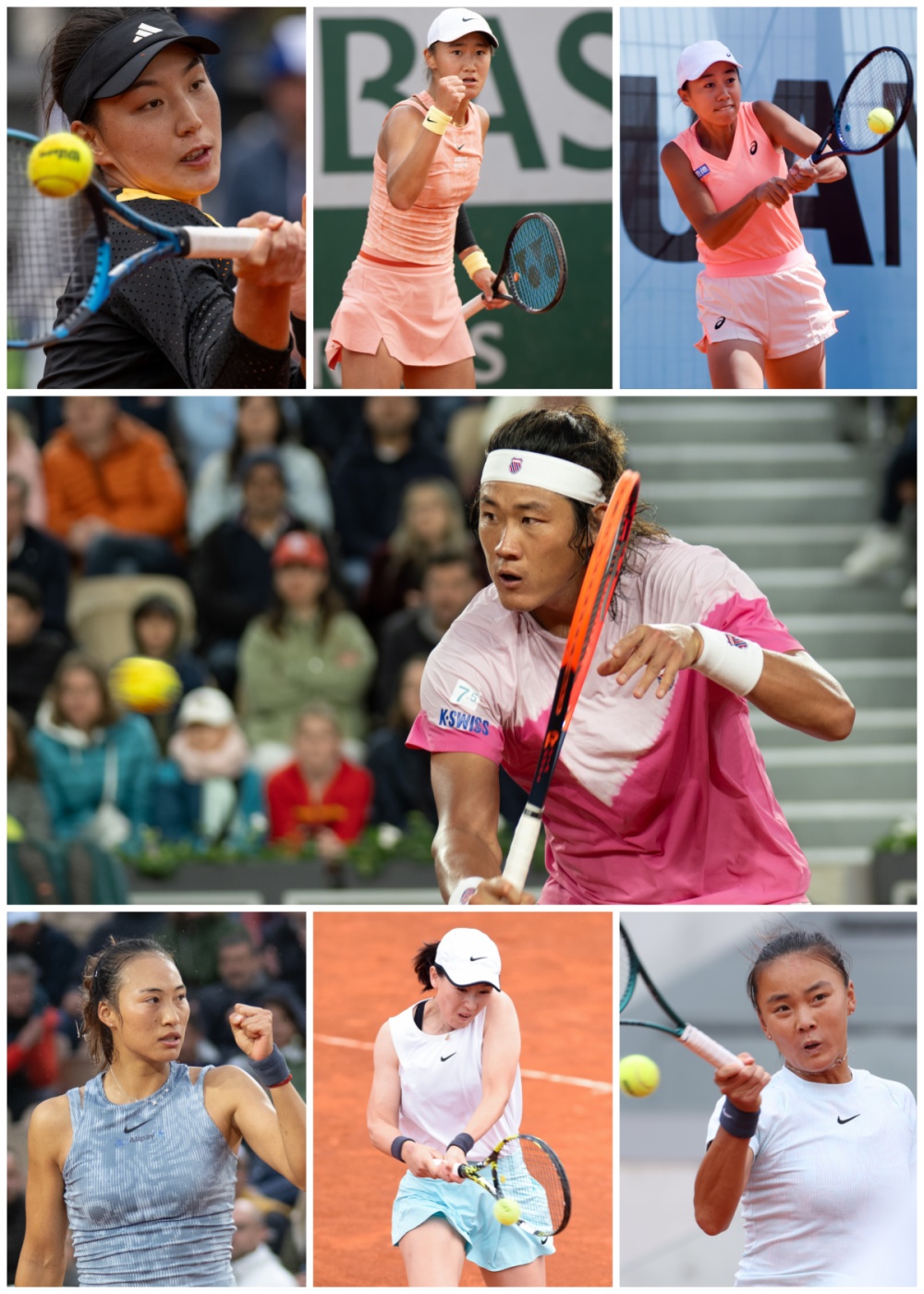 巴黎奥运会 | 郑钦文、张之臻领衔中国队网球奥运阵容