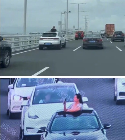 违停拍照，跑步摆拍……交警严正提醒：这些深中通道打卡“姿势”不可为！