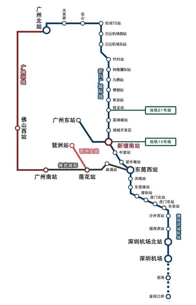 新塘⇌白云机场20分钟！新白广城际，进度又刷新！
