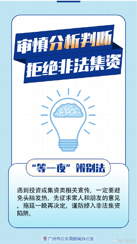 警惕非法集资，这些手法学会辨别
