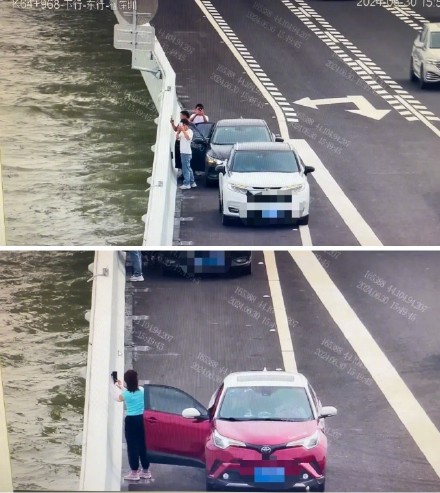 违停拍照，跑步摆拍……交警严正提醒：这些深中通道打卡“姿势”不可为！