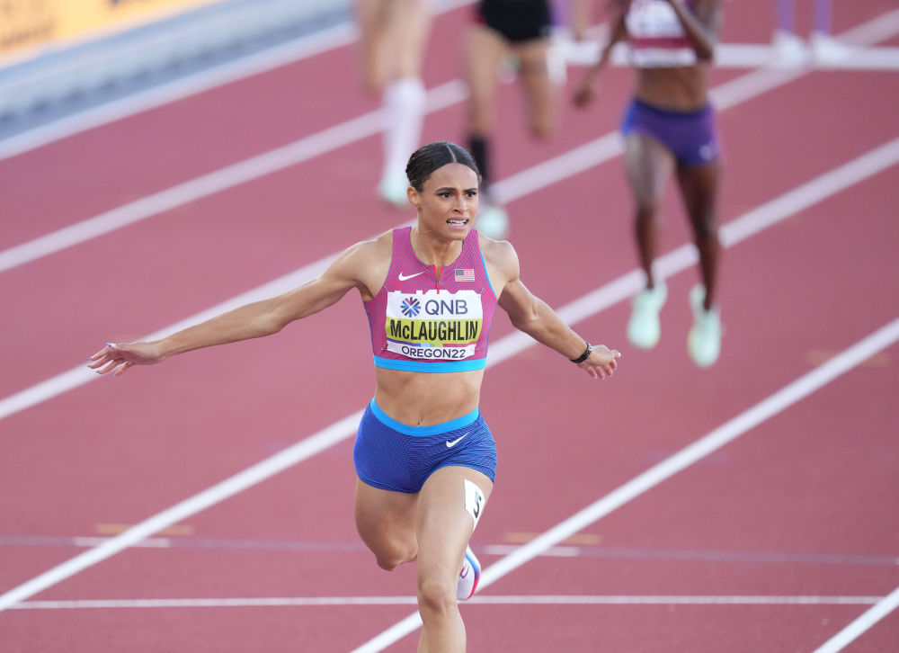 美国名将麦克劳林刷新女子400米栏世界纪录
