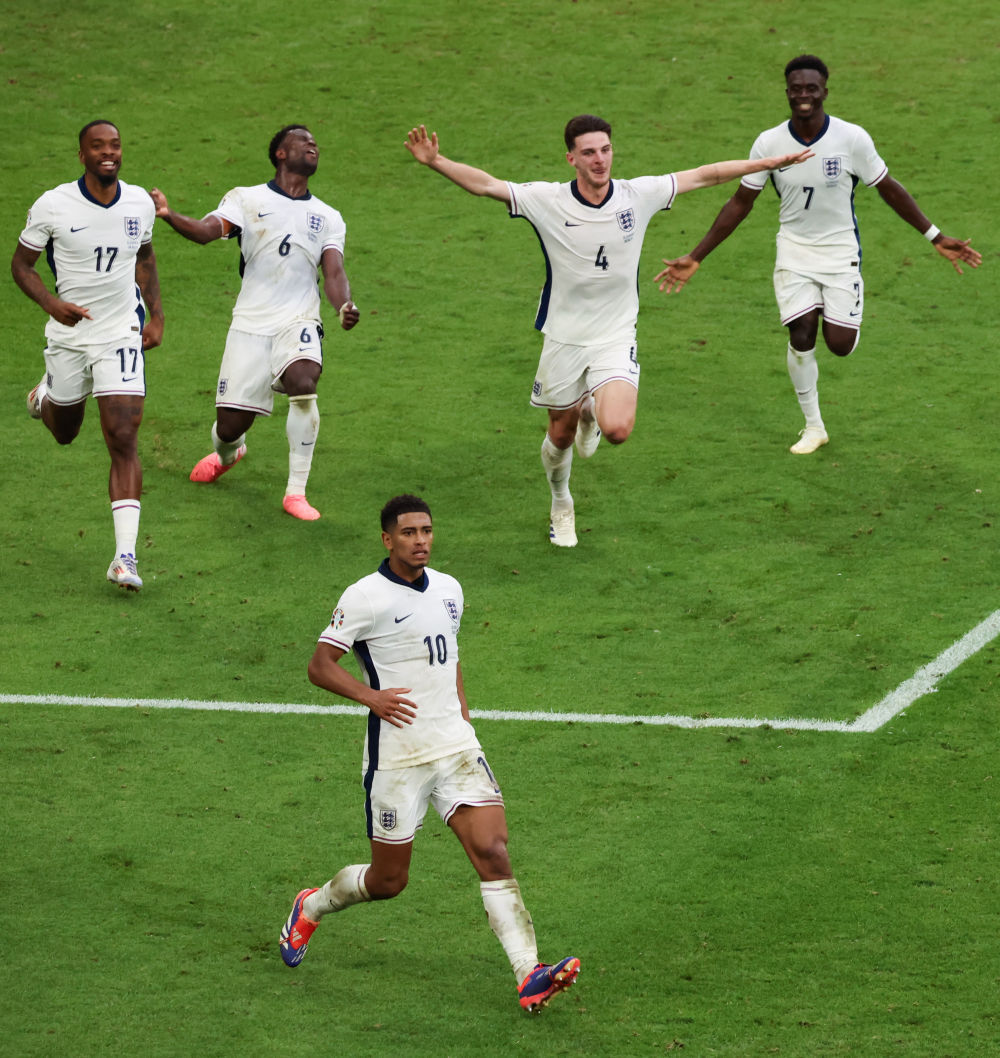 欧锦赛|绝平!加时!英格兰队惊险晋级八强 欧锦赛|绝平!加时!英格兰队惊险晋级八强