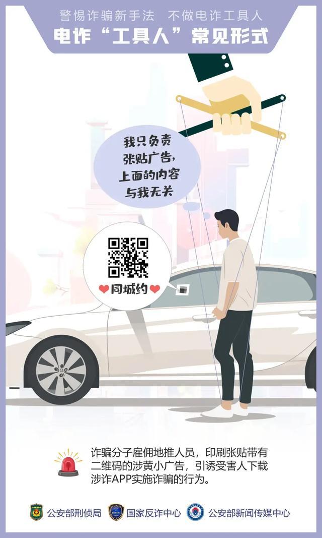 警惕诈骗新手法，了解这14种电诈“工具人”常见形式