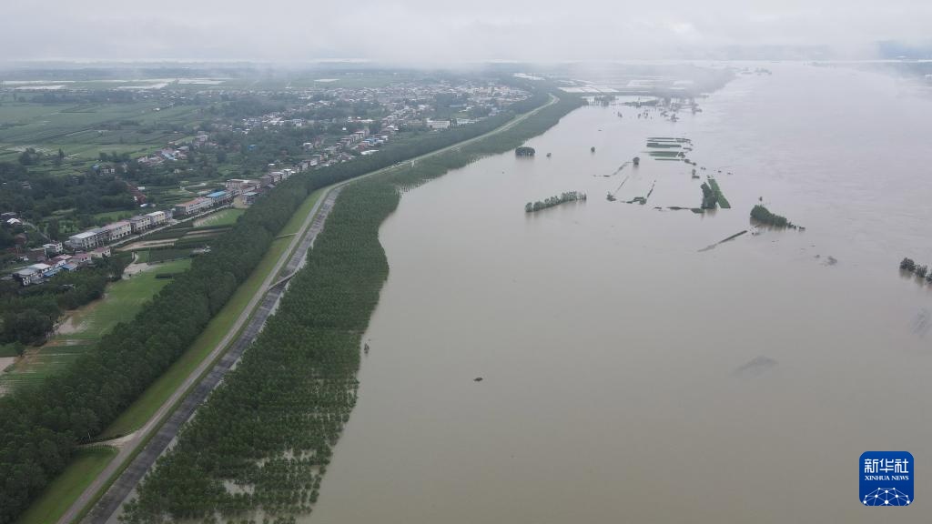 直击安徽省同马大堤防汛一线 直击安徽省同马大堤防汛一线